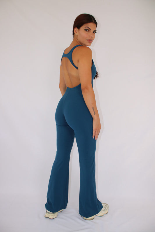 Jumpsuit Teal Bllue